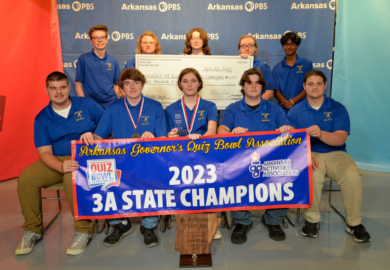 "Arkansas Quiz Bowl 2023" State Champions Arkansas PBS
